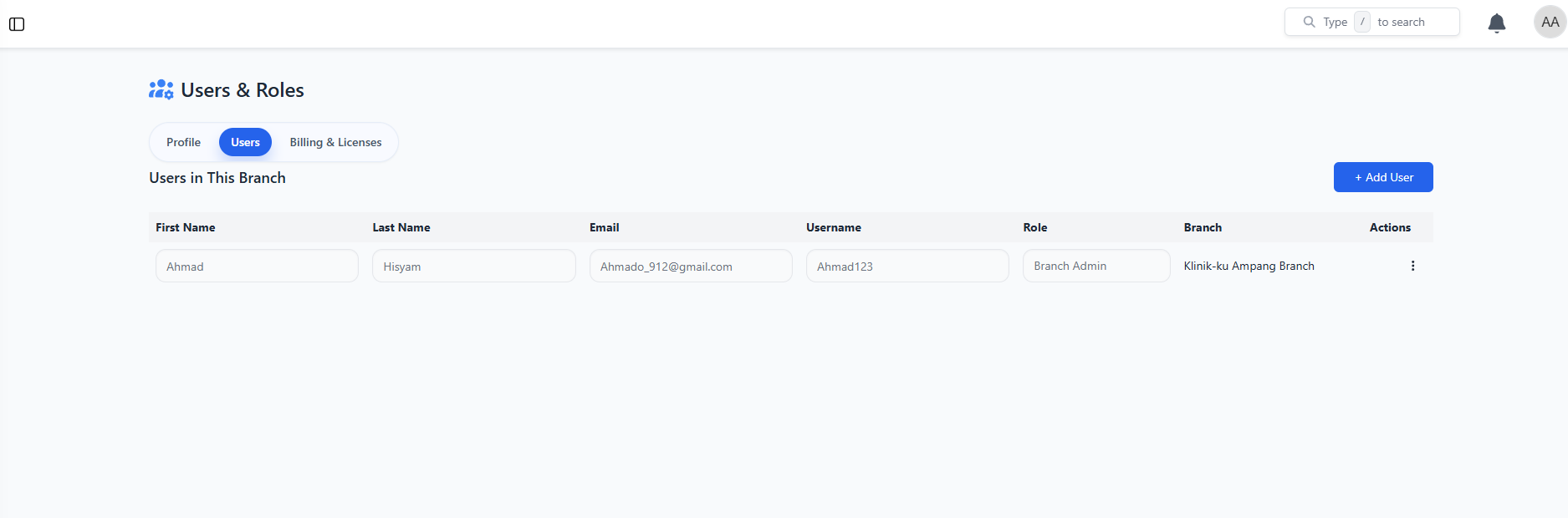 Success Page and Billing Terms