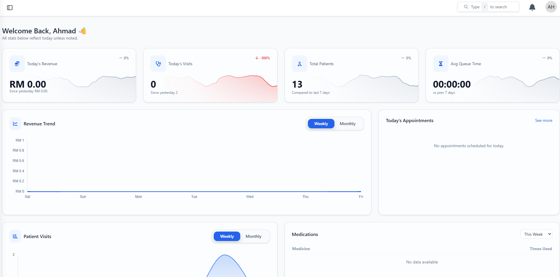Branch Administrator Dashboard
