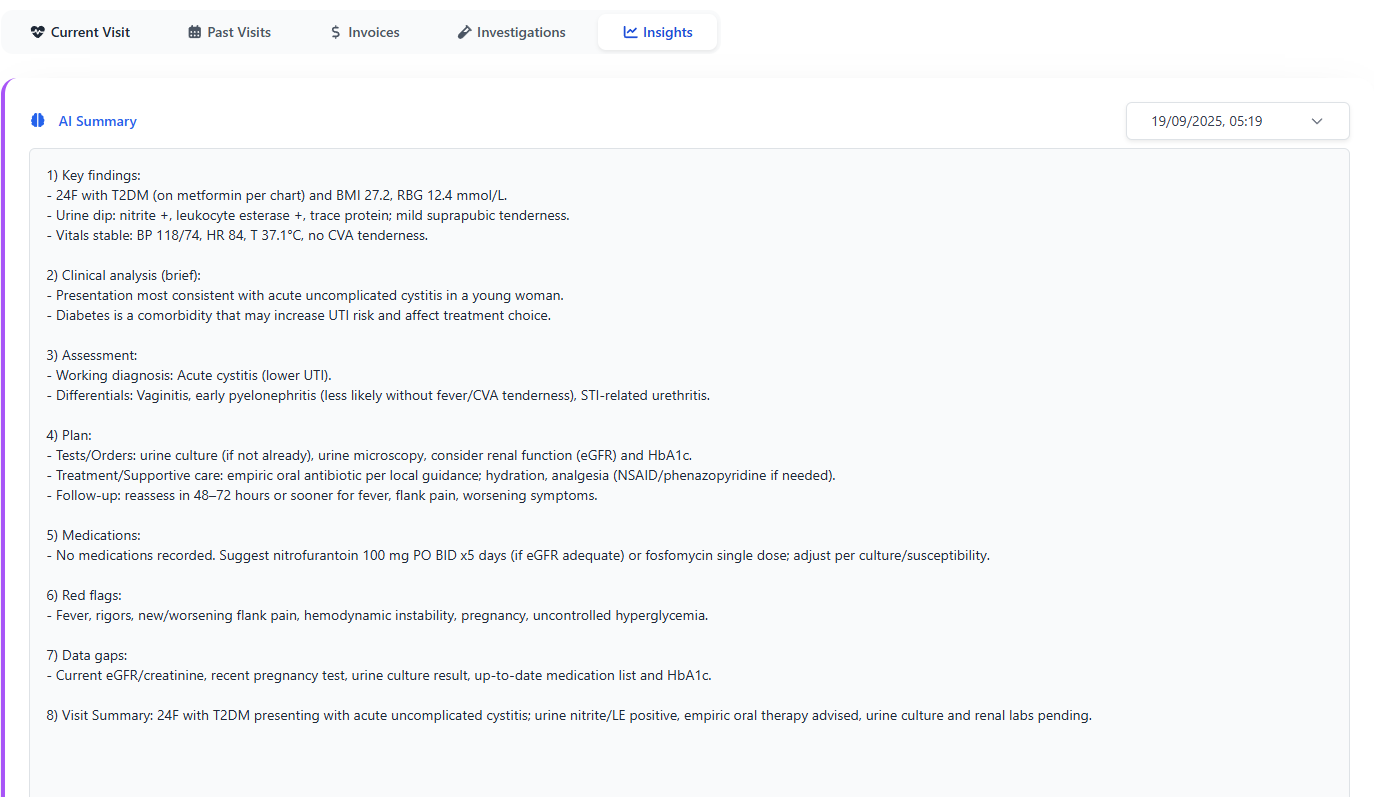 AI EMR assistance illustration